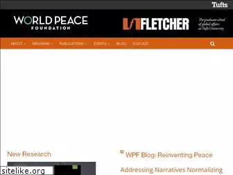worldpeacefoundation.org