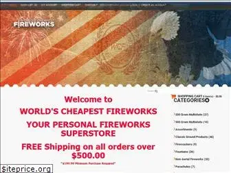 worldscheapestfireworks.com
