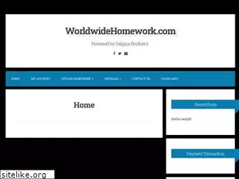 worldwidehomework.com