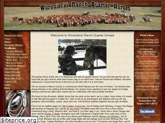 woronieckiranchquarterhorses.com