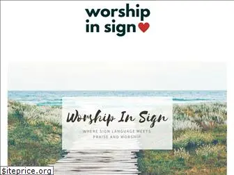 worshipinsign.com