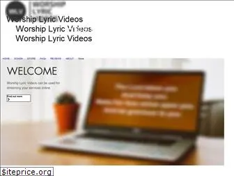 worshiplyricvideos.com