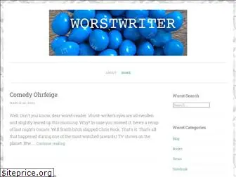 worstwriter.com