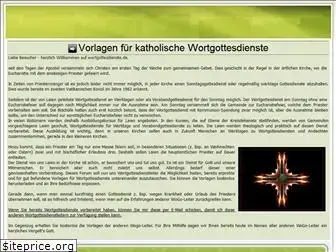 wortgottesdienste.de