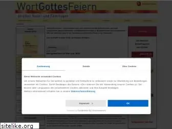 wortgottesfeiern.de