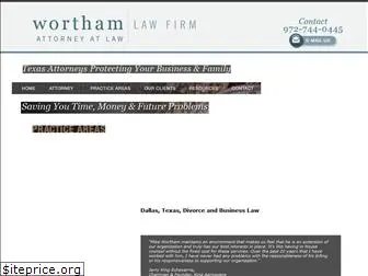 worthamlaw.com