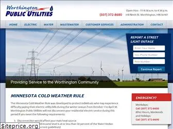 worthingtonpublicutilities.com