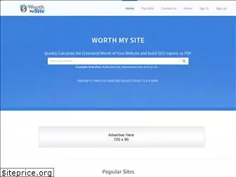 worthmysite.org