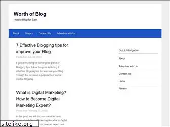 worthofblog.com