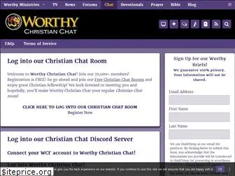 worthychristianchat.com