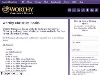 worthychristianlibrary.com