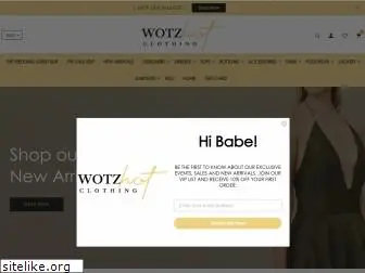 wotzhotclothing.com.au