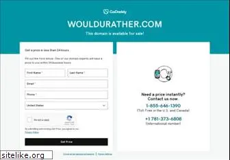 wouldurather.com