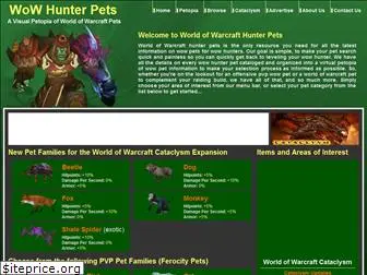 wowhunterpets.info thumbnail