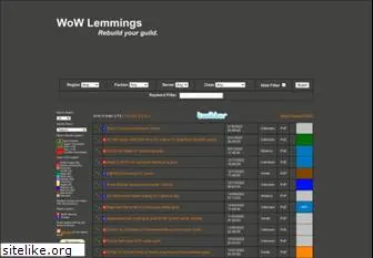 wowlemmings.com