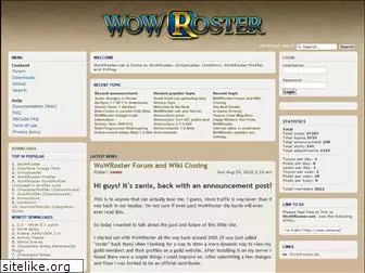 wowroster.net