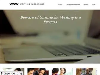 wowwritingworkshop.com