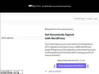 wp-e-signature.com