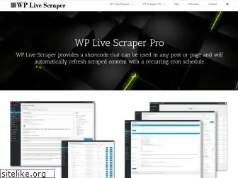 wplivescraper.com