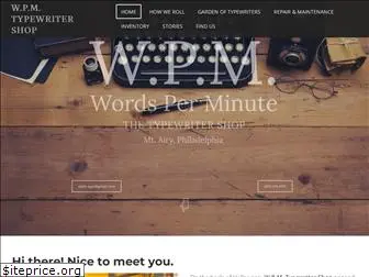wpmtypewritershop.com
