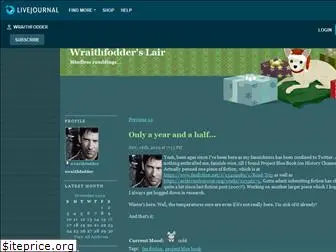 wraithfodder.livejournal.com