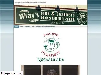 wraysfinsandfeathers.com
