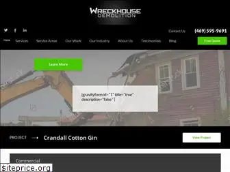 wreckhousedemolition.com