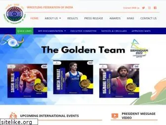 wrestlingfederationofindia.com