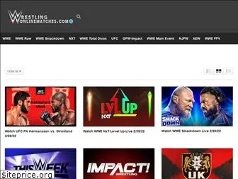 wrestlingonlinematches.com