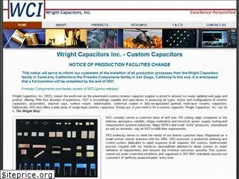 wrightcapacitors.com