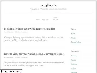 wrighters.io