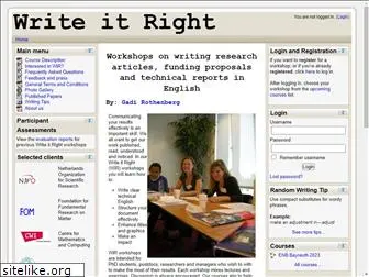 write-it-right.org
