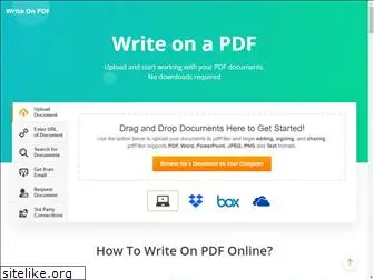 write-on-pdf.com