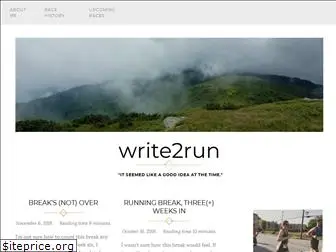 write2run.com