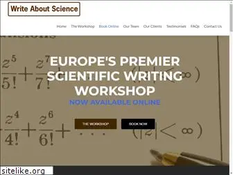 writeaboutscience.com