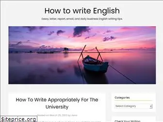 writeenglish.org