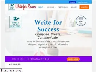 writeforsuccesstoday.com