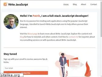 writejavascript.com