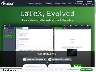 writelatex.com