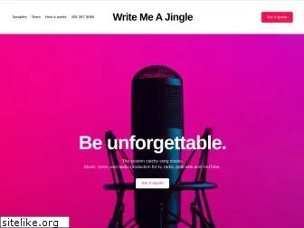 writemeajingle.com