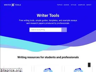 writer.tools