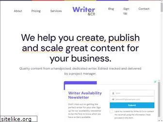 writerandco.com