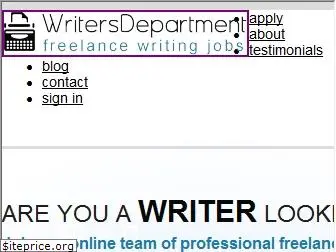 writersdepartment.com