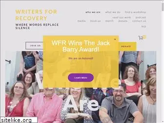 writersforrecovery.org