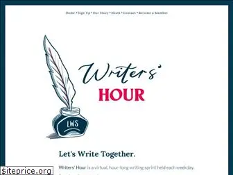 writershour.com