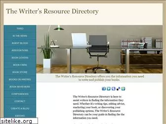 writersresourcedirectory.com