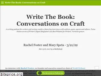 writethebook.podbean.com