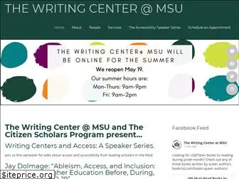 writing.msu.edu