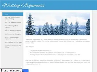 writingarguments.com