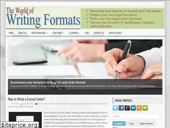 writingformats.blogspot.com